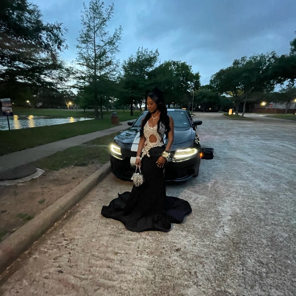 Elegant Black Evening Gown